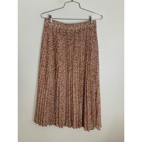 In loom‎ pleated midi skirt - Picture 1 of 6